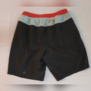 Birddogs Black and Red Athletic Shorts